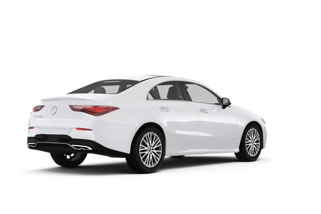 Mercedes-Benz CLA  - Back view Mercedes-Benz CLA  - Back view