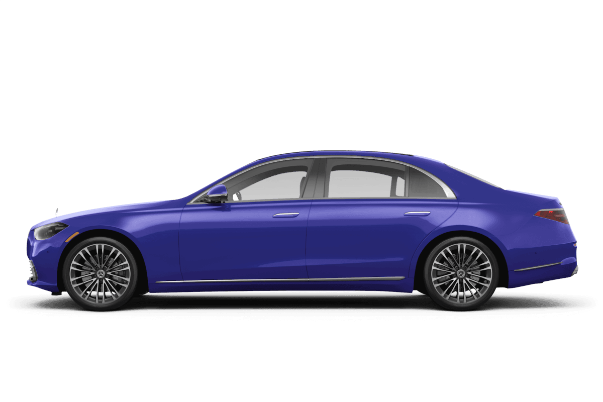 Mercedes-Benz S-Class  - Side view Mercedes-Benz S-Class  - Side view